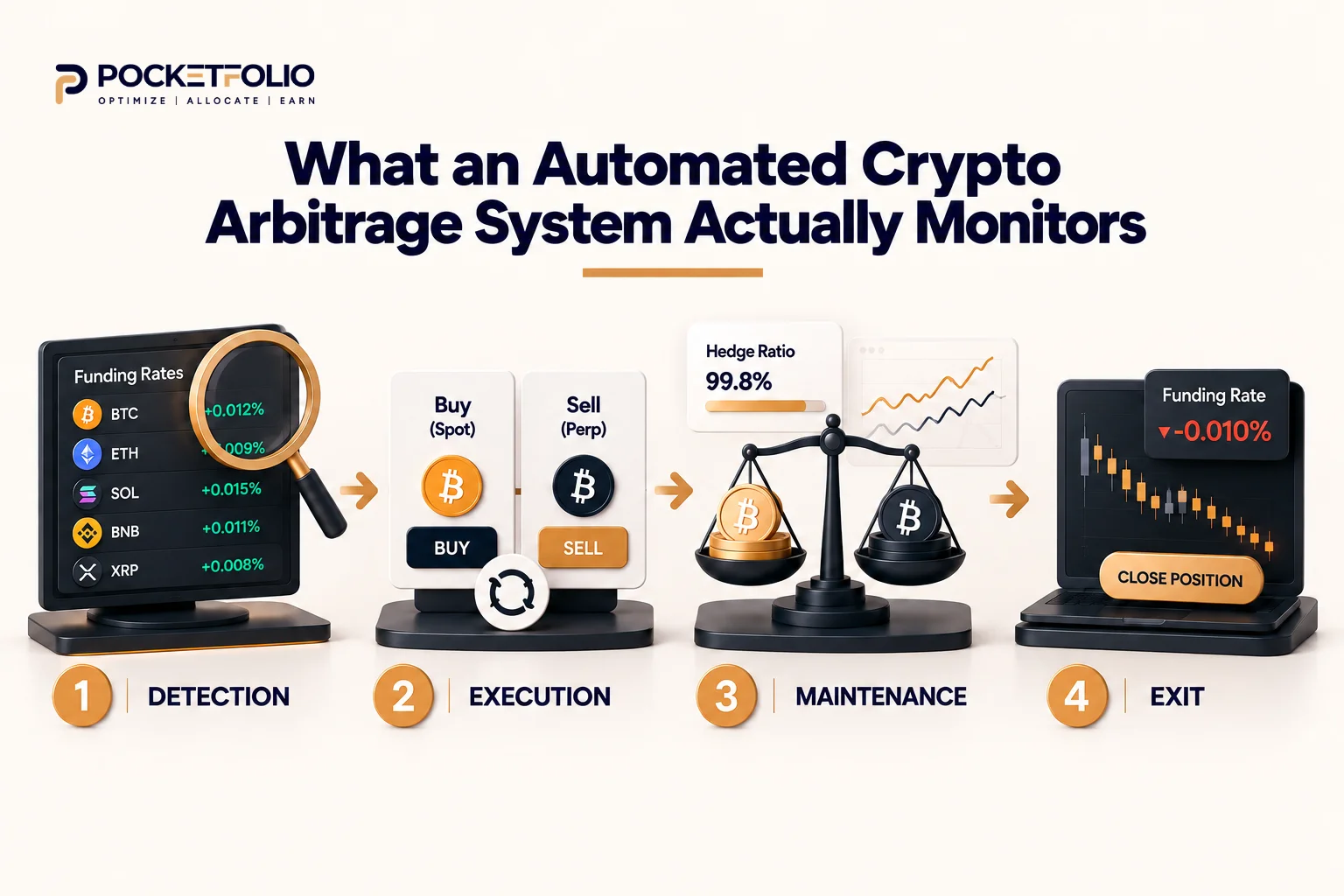 What an Automated Crypto Arbitrage System Monitors