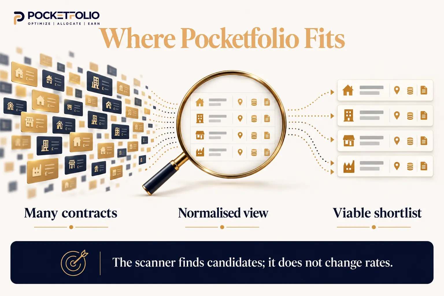 [Download](C:/Users/T L S/Documents/Codex/2026-09-30/che/outputs/profitable-arbitrage-06-pocketfolio-fits.webp)	Scanner narrows many contracts to a shortlist without changing their funding rates.